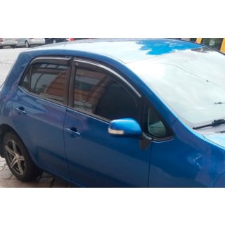 Raamdeflectoren (4 stuks, HIC) Toyota Auris 2007–2012 foto 1