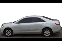 Toyota Camry 2006–2011 Raamwinddeflectoren met chromen sierlijst (EU, 4 st, HIC) foto 1