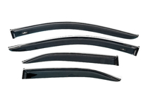 Toyota Camry 2006–2011 Raamwinddeflectoren met chromen sierlijst (EU, 4 st, HIC) foto 2