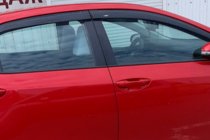 Toyota Corolla 2013–2019 Raamdeflectoren (4 stuks, HIC) foto 2