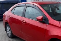 Toyota Corolla 2013–2019 Raamdeflectoren (4 stuks, HIC) foto 6