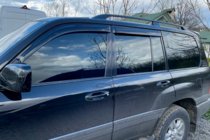 Toyota Land Cruiser 100 1998–2007 Raamdeflectoren (4 stuks, HIC) foto 1