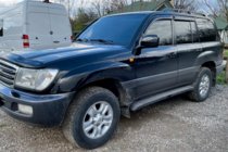 Toyota Land Cruiser 100 1998–2007 Raamdeflectoren (4 stuks, HIC) foto 2