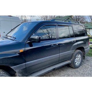 Raamdeflectoren (4 stuks, HIC) Toyota Land Cruiser 100 1998–2007 foto 3