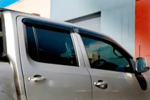 Volkswagen Amarok 2010–2022 Raamdeflectoren (4 stuks, HIC) foto 7
