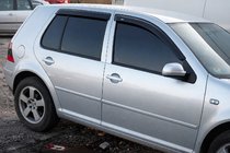 Volkswagen Golf 3 1991–2001 Raamdeflectoren (4 stuks, HIC) foto 5