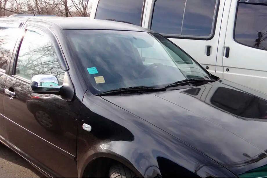 Volkswagen Golf 4 1997–2006 Raamdeflectoren Variant (4 stuks, HIC) Foto 5