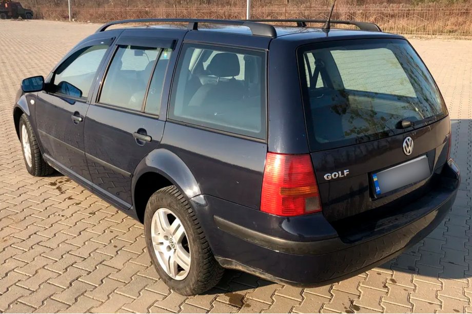 Volkswagen Golf 4 1997–2006 Raamdeflectoren Variant (4 stuks, HIC) Foto 12