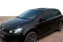 Volkswagen Polo 2010–2017 Raamwindschermen HB (set 4 stuks, HIC) foto 3