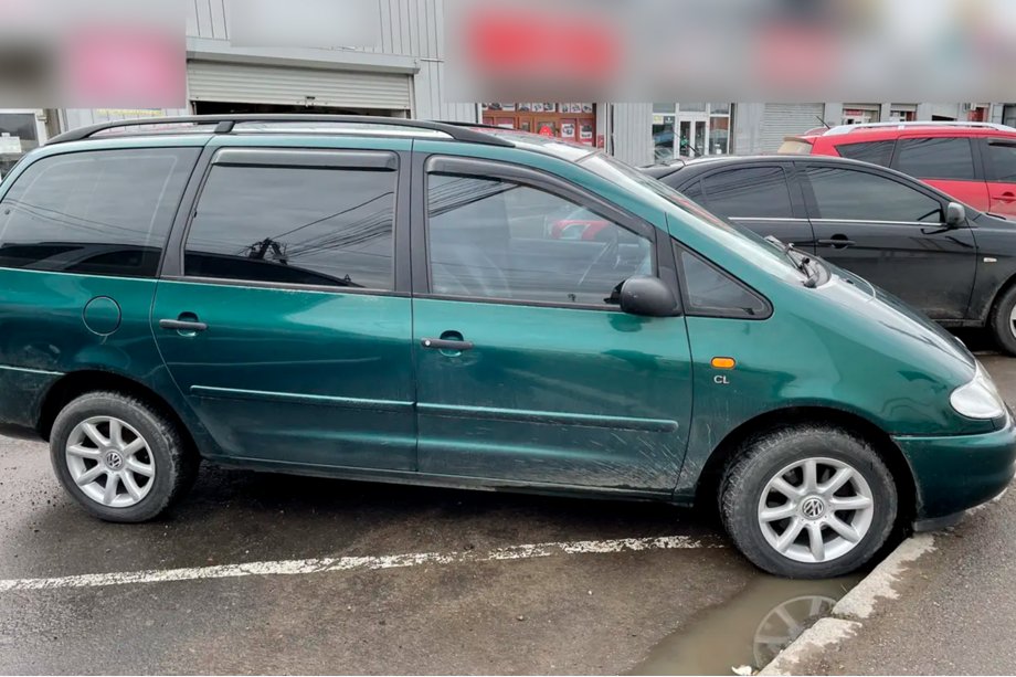 Volkswagen Sharan 1995–2010 Raamdeflectoren (4 stuks, HIC) Image