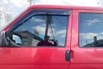 Volkswagen T4 Transporter 1990–2003 Raamwindschermen (2 st., HIC) foto 6