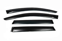 Volkswagen Touareg 2010–2018 Raamdeflectoren (4 stuks, HIC) foto 5