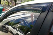 Chevrolet Lanos 1998–2017 Raamdeflectoren (4 stuks, HIC) foto 9