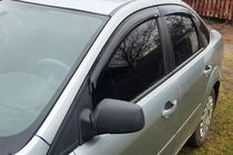 Ford Focus II 2005–2008 Raamwindschermen SD/HB (set 4 stuks, HIC) foto 1