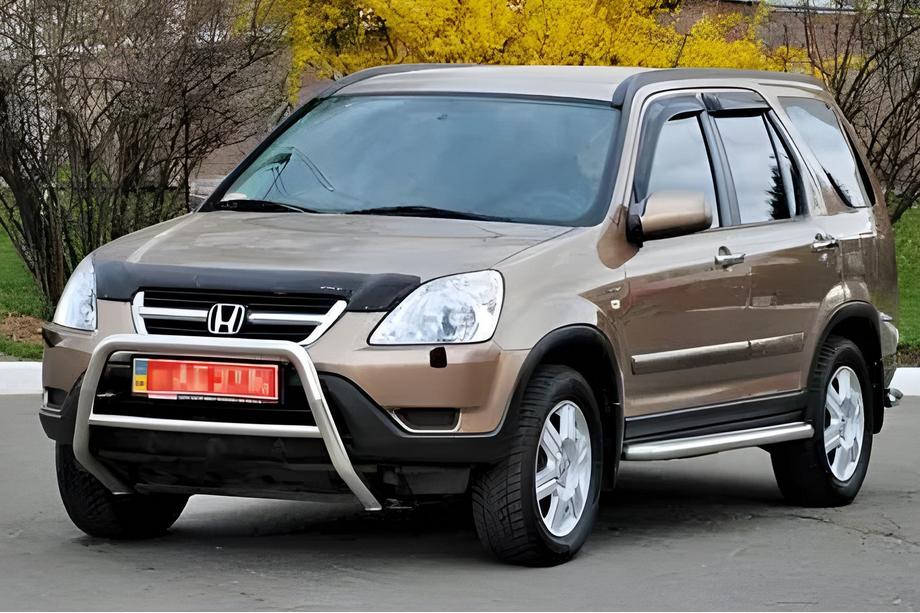 Honda CRV 2001–2006 Raamdeflectoren (4 stuks, HIC) Image