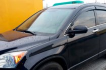 Honda CR-V 2007–2011 Raamdeflectoren (4 stuks, HIC) foto 3