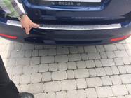 Mercedes E-klasse W212 2009–2016 Achterbumperlijst Carmos (SW, RVS) foto 2