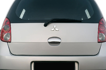 Mitsubishi Colt 2004–2012 RVS deurgreepafdekking achter foto 1