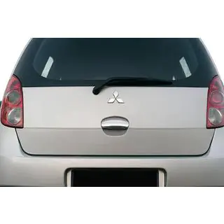 RVS deurgreepafdekking achter Mitsubishi Colt 2004–2012 foto 1