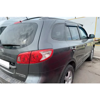 Raamdeflectoren (4 stuks, HIC) Hyundai Santa Fe 2 2006–2012 foto 2
