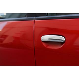 Deurgreep covers (set 4 stuks, RVS) Mitsubishi Colt 2004–2012 foto 2
