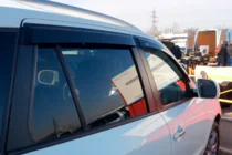 Hyundai Santa Fe 3 2012–2018 Raamdeflectoren (4 stuks, HIC) foto 1