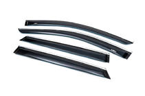 Hyundai Santa Fe 3 2012–2018 Raamdeflectors met chroomstrip (4 stuks, HIC) foto 7