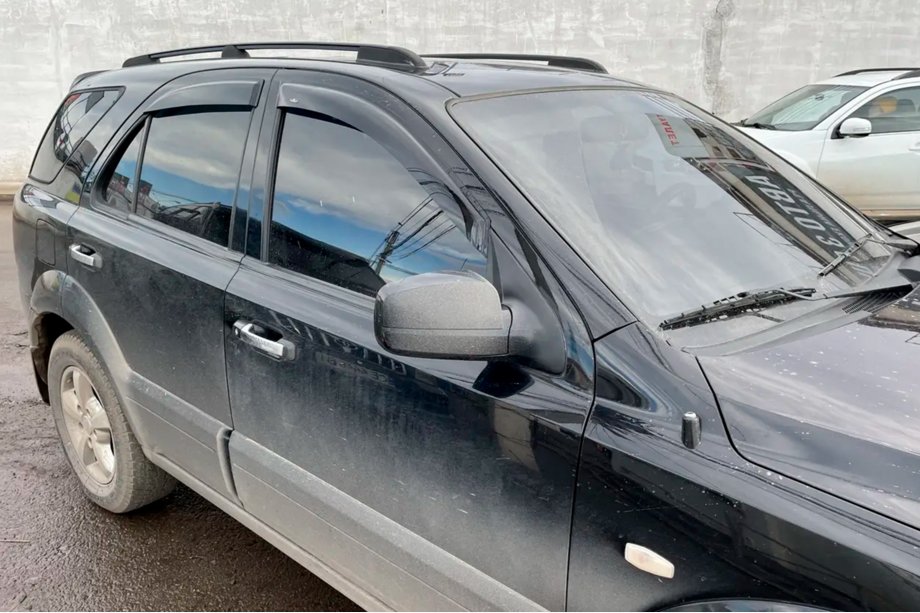 Kia Sorento I BL 2002–2009 Raamdeflectoren (4 stuks, HIC) Image