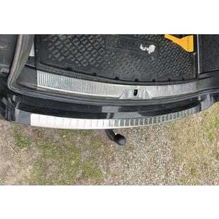 Carmos V1 RVS beschermlijst achterbumper (SW) Skoda Superb 2009–2015 foto 2