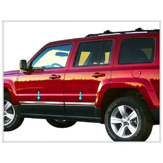 Deurstrips (RVS)