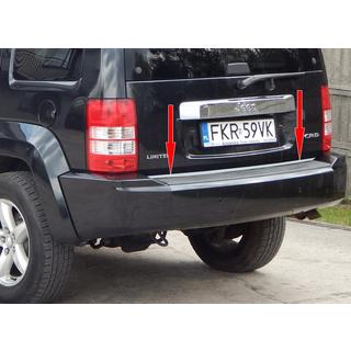RVS kofferbakrand Jeep Cherokee/Liberty 2007–2013 foto 1