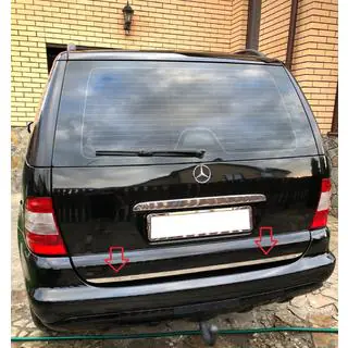 RVS kofferbakrand