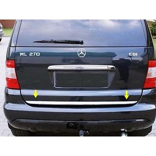 RVS kofferbakrand Mercedes ML W163 1997–2005 foto 2
