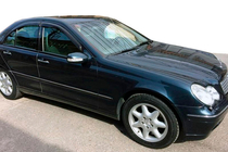 Mercedes C-Klasse W203 2000–2007 Raamwindschermen SD (set 4 stuks, HIC) foto 1