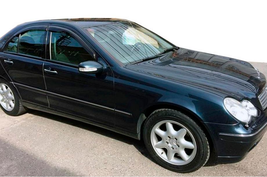 Mercedes C-Klasse W203 2000–2007 Raamwindschermen SD (set 4 stuks, HIC) Image