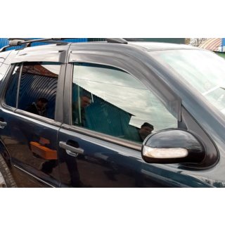 Raamdeflectoren (4 stuks, HIC) Mercedes ML W163 1997–2005 foto 1