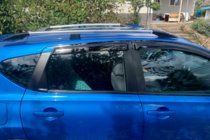 Nissan Qashqai 2010–2014 Raamdeflectoren (4 stuks, HIC) foto 10