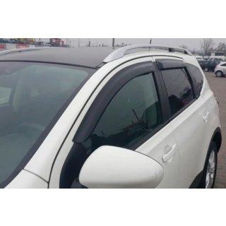 Raamdeflectoren (4 stuks, HIC) Nissan Qashqai 2010–2014 foto 1