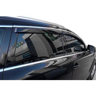 Raamwindschermen met chroomstrip SD (4 st., HIC) Skoda Superb 2009–2015