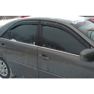 Raamdeflectoren (4 stuks, HIC) Toyota Camry 2001–2006 foto 2