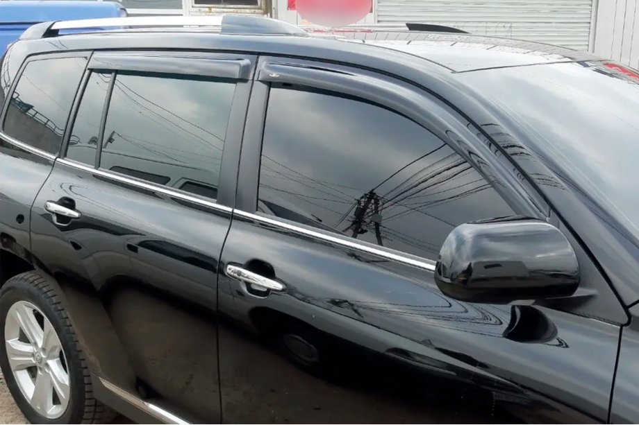 Toyota Highlander 2008–2013 Raamdeflectoren (4 stuks, HIC) Image