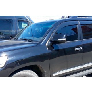 Raamwindschermen 11 cm (set van 4, HIC) Toyota Land Cruiser Prado 150 2009–2023 foto 4