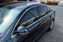Volkswagen Passat B7 2012–2015 In-channel raamdeflectoren SD (4 stuks, EU, HIC) foto 2