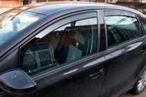 Volkswagen Passat B7 2012–2015 In-channel raamdeflectoren SD (4 stuks, EU, HIC) foto 1