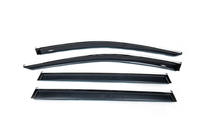Volkswagen Passat B8 2015–2023 Raamdeflectoren met chroom sierlijst Variant (set 4 stuks, HIC) foto 3