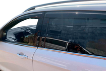 Volkswagen Tiguan 2007–2016 Raamdeflectoren (4 stuks, HIC) foto 8