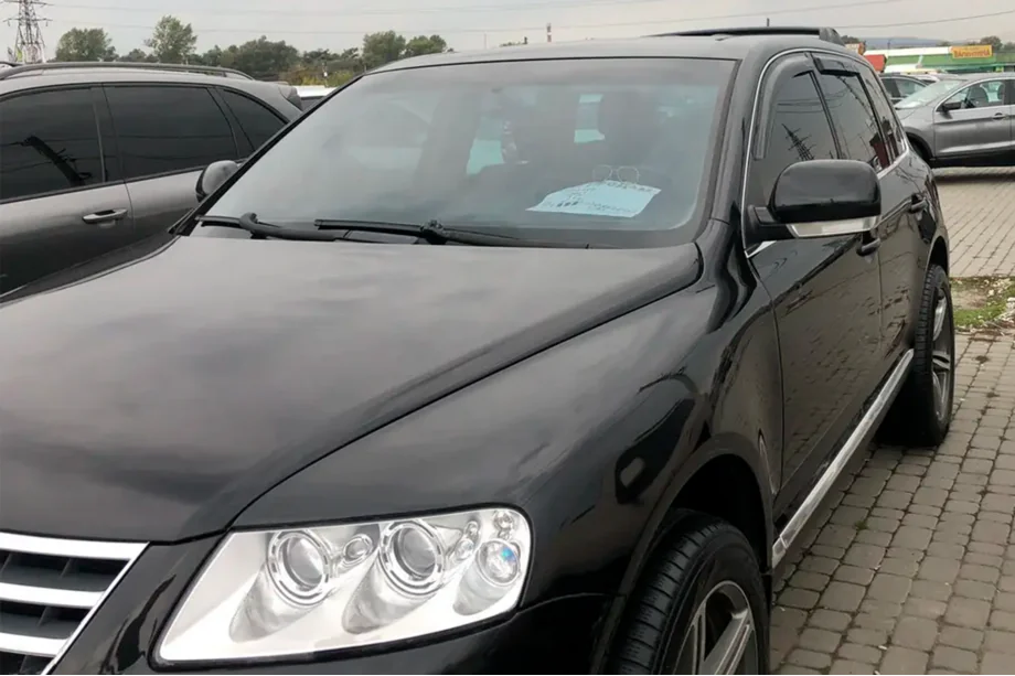 Volkswagen Touareg 2002–2010 Raamdeflectoren (4 stuks, HIC) Foto 10