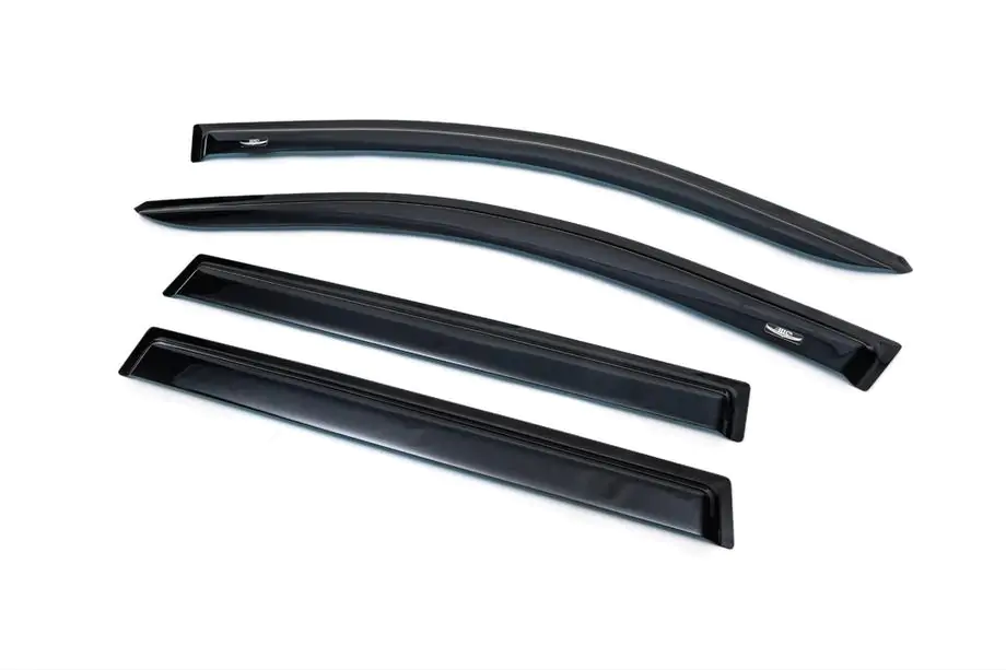 Volkswagen Touareg 2002–2010 Raamdeflectoren (4 stuks, HIC) Foto 9
