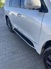 Lexus LX570/450d 2008–2022 Zijskirts (Lexus 2016+ design) Witte kleur foto 3
