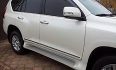 Toyota Land Cruiser Prado 150 2009–2023 Spiegelkappen (met richtingaanwijzer, 2014-stijl) Zwarte kleur foto 2